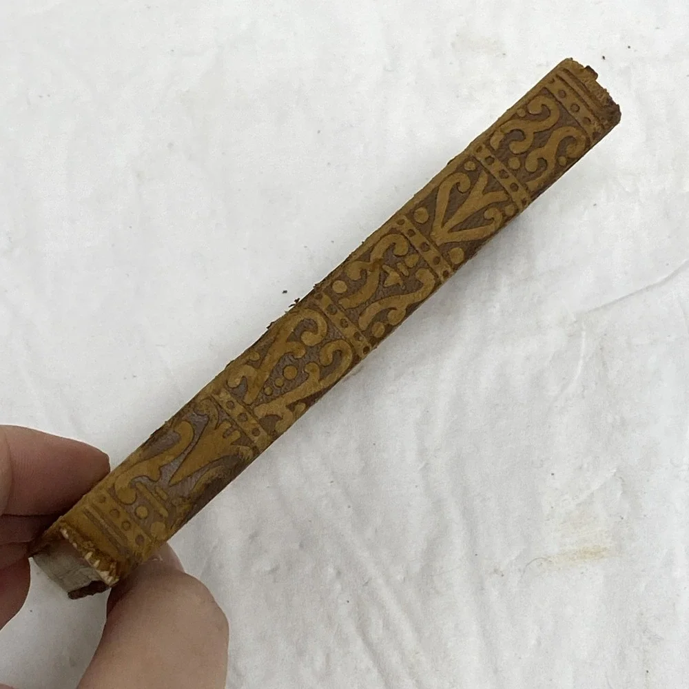 Antique Leather Bound‎ Miniature Books. A Madeira Party 1902